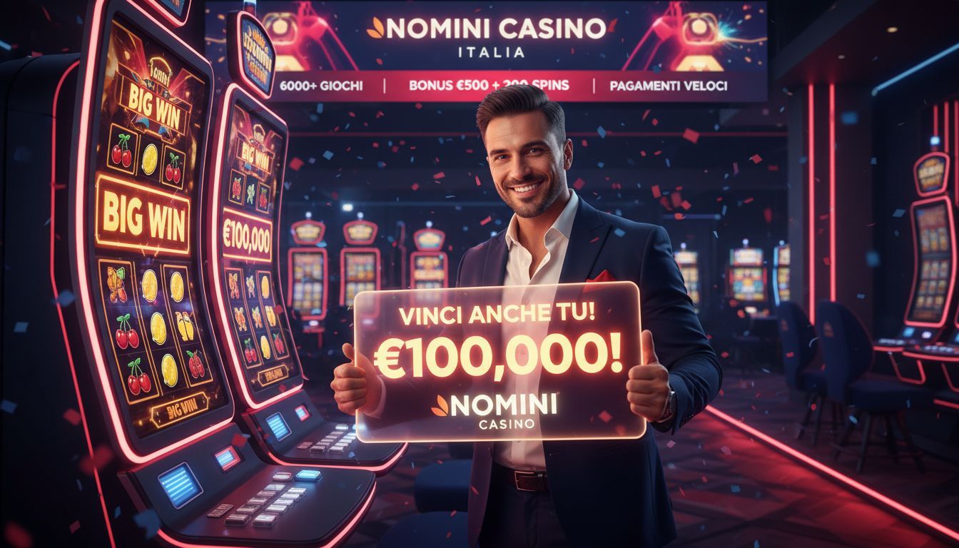 Nomini Casino Mobile App Illustration